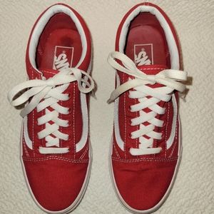 Vans Canvas Old Skool Formula One Sneaker Men size 6, Women 7.5